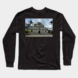 Guatemala - Lago Atitlan, Eglise Long Sleeve T-Shirt